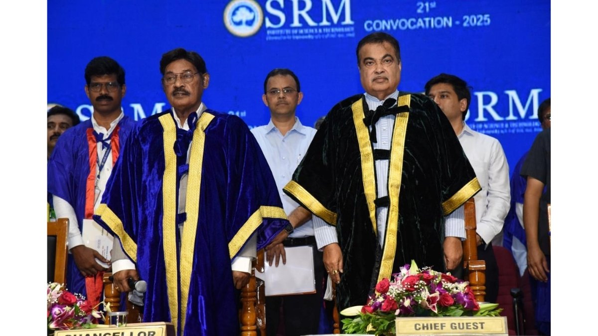 SRMIST shines at the 21st Convocation - PNN